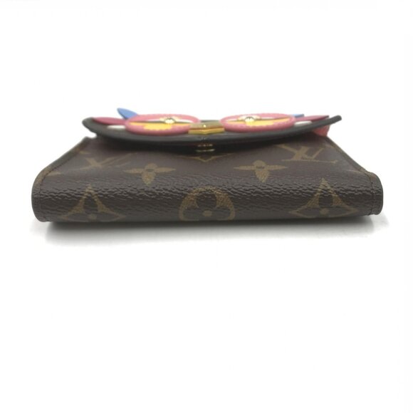 NWOT LOUIS VUITTON 2016 Lovely Birds Owl Victorine Compact Wallet - Picture 7 of 11